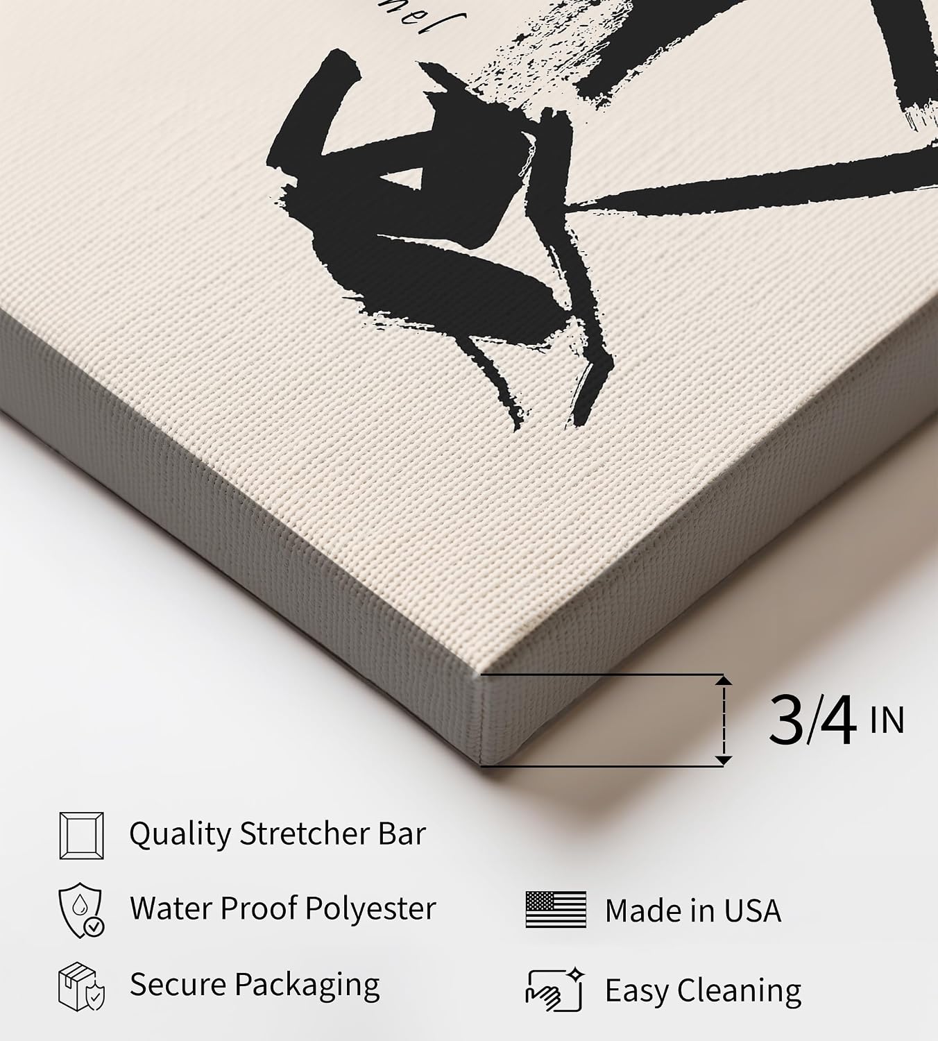 Poster Master Fashion Changes Canvas - Fashion Print - Motivational Art - Style Quotes Art - Gift for Men, Women & Fashionista - Inspiring Decor for Living Room or Bedroom - 8x10 STRETCHED Canvas