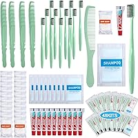 Vista 7 de Hushee 48 Kit básico de higiene personal, paquete de cuidado para personas sin hogar para hombres, mujeres, viajes, caridad, negocios, incluye