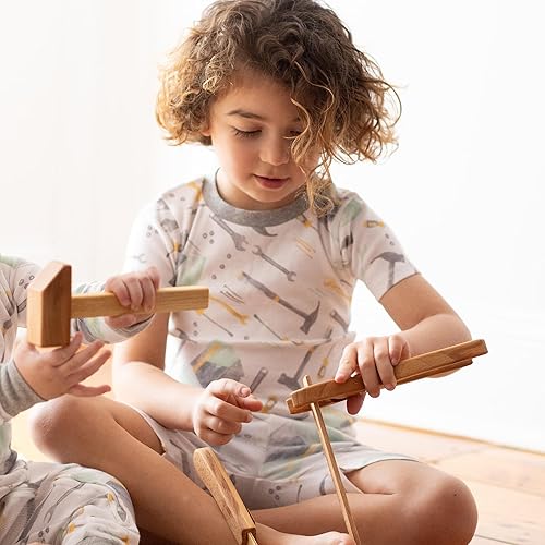 Miniatura 199 de Burt's Bees Baby Pijama para niña, 2 piezas, camiseta de manga larga y pantalones de algodón orgánico