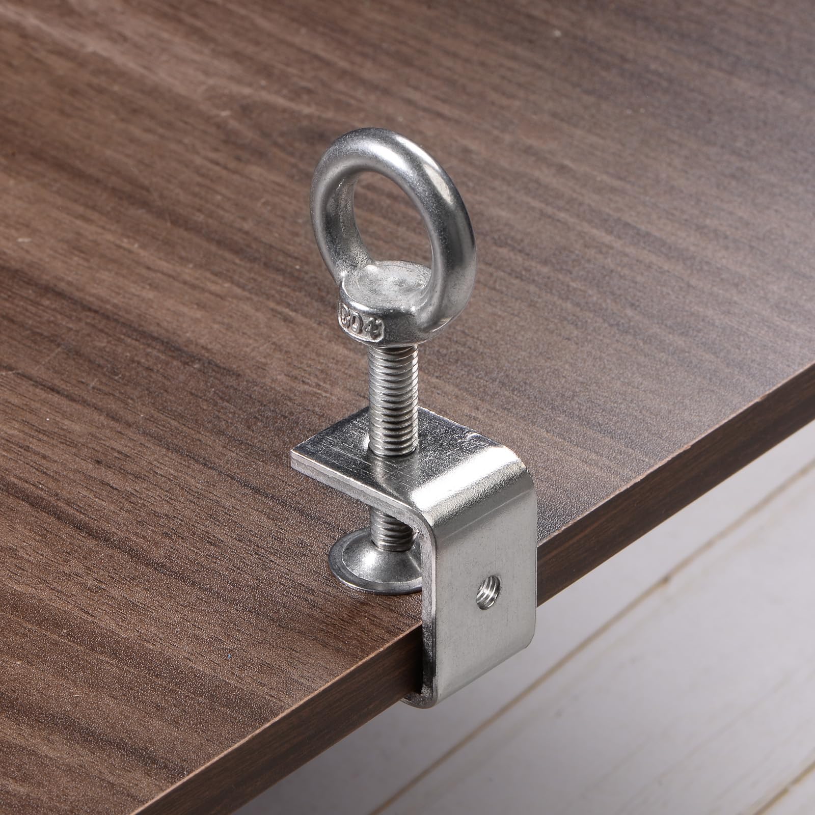 uxcell Lot de 2 pinces en C en acier inoxydable de 120 mm de large pour le travail du bois, le soudage, le bâtiment, le montage domestique