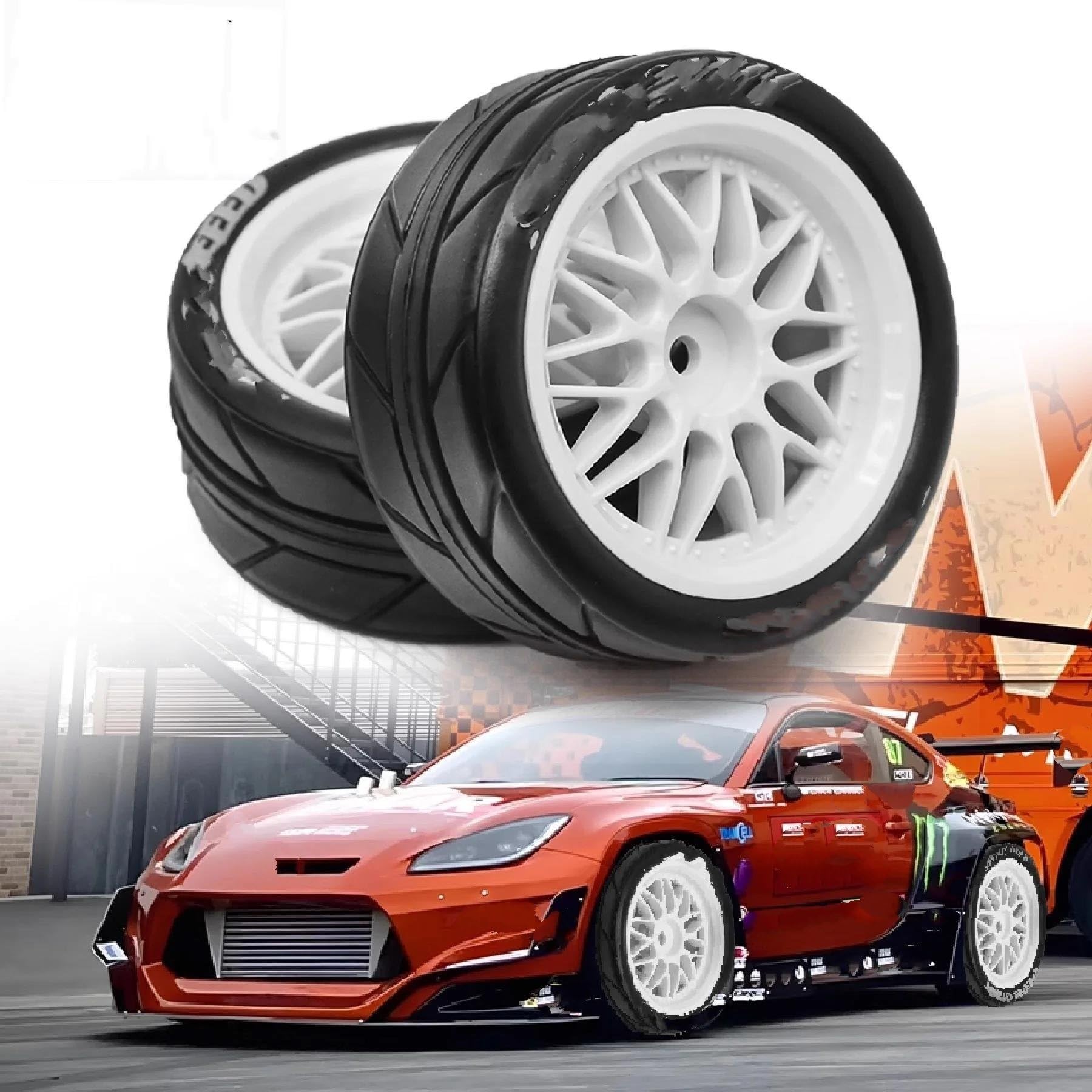 Amazon.co.jp: Rcドリフトタイヤ Compatible With Tamiya For TT01