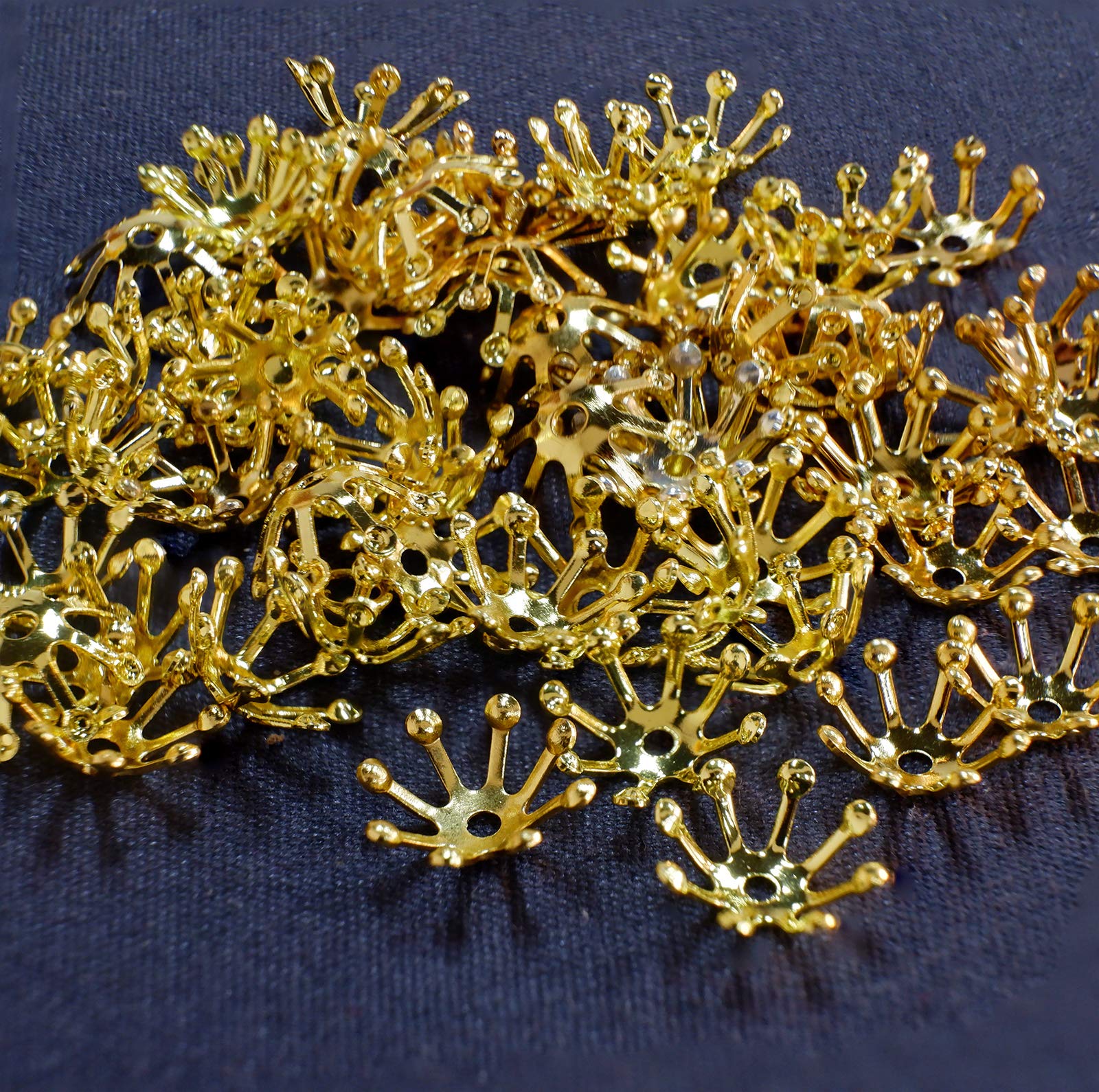 Amazon.co.jp: 【LEISURE CLUB】座金 花座 つまみ細工 蕾 つぼみ