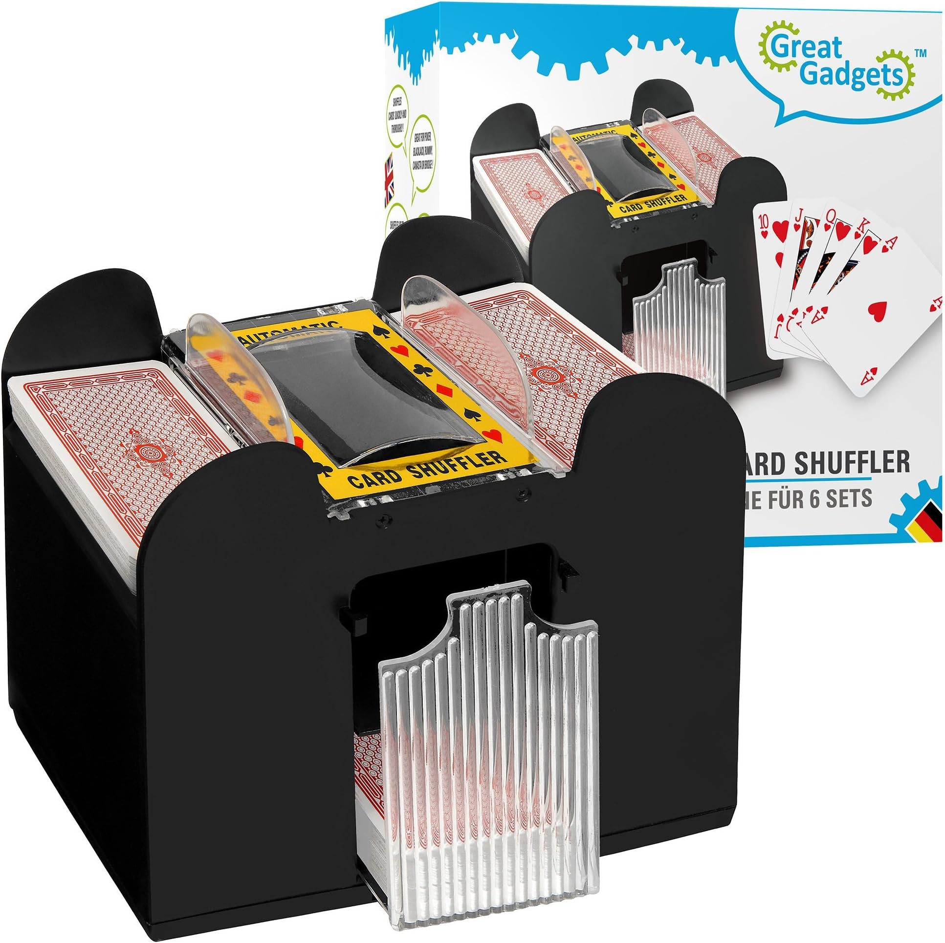 2128 Card Shuffler for 6 Decks