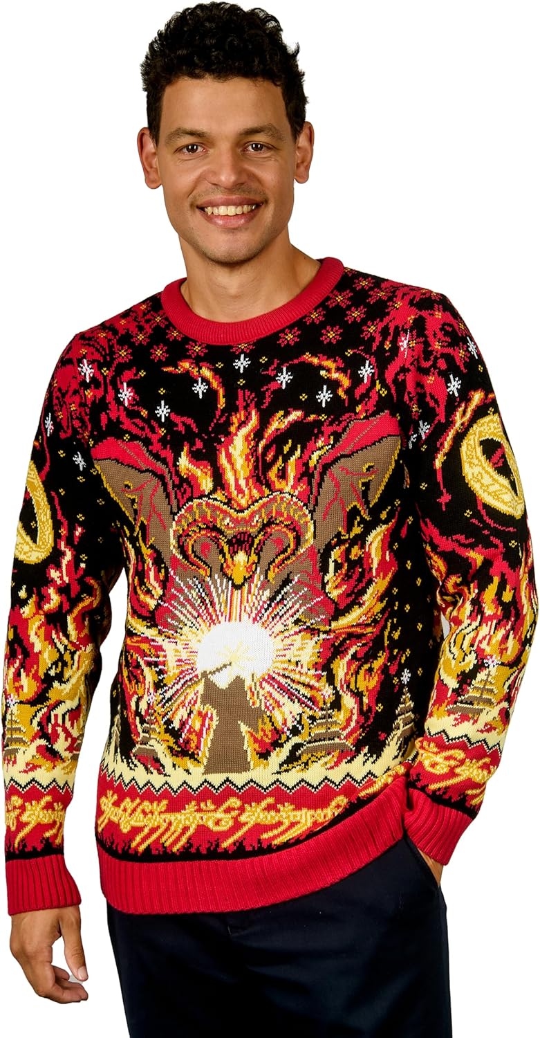 Lord of The Rings: Balrog Christmas Sweater Gift for Men and Women