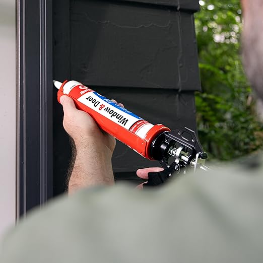 Red Devil 0846 Silicón Acrílico para Ventanas y Puertas, Blanco, 10.1 oz miniatura 7