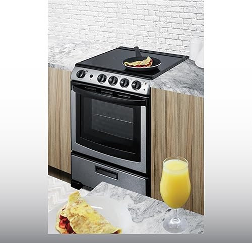 Miniatura 5 de 24 W rango eléctrico w(4) quemadores - blanco, 220 v1ph