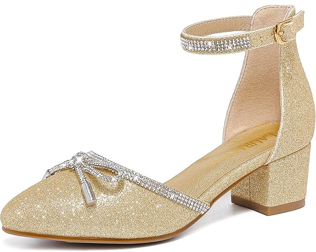 Sandália Salto Menina - Bico Fino Salto 4.4cm | Formal Para Casamentos