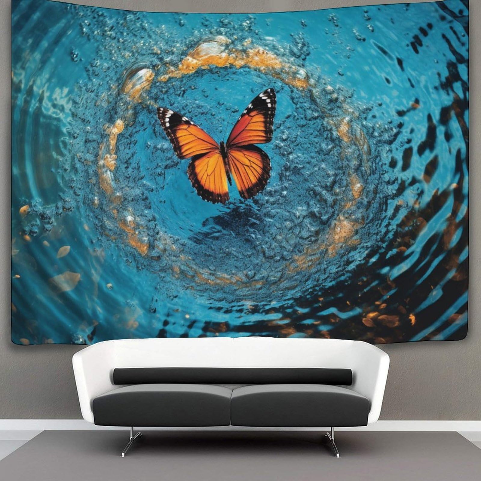 kaiyun Butterfly Tapestry Wall Hanging Bedroom Home Decor 70cmx100cm