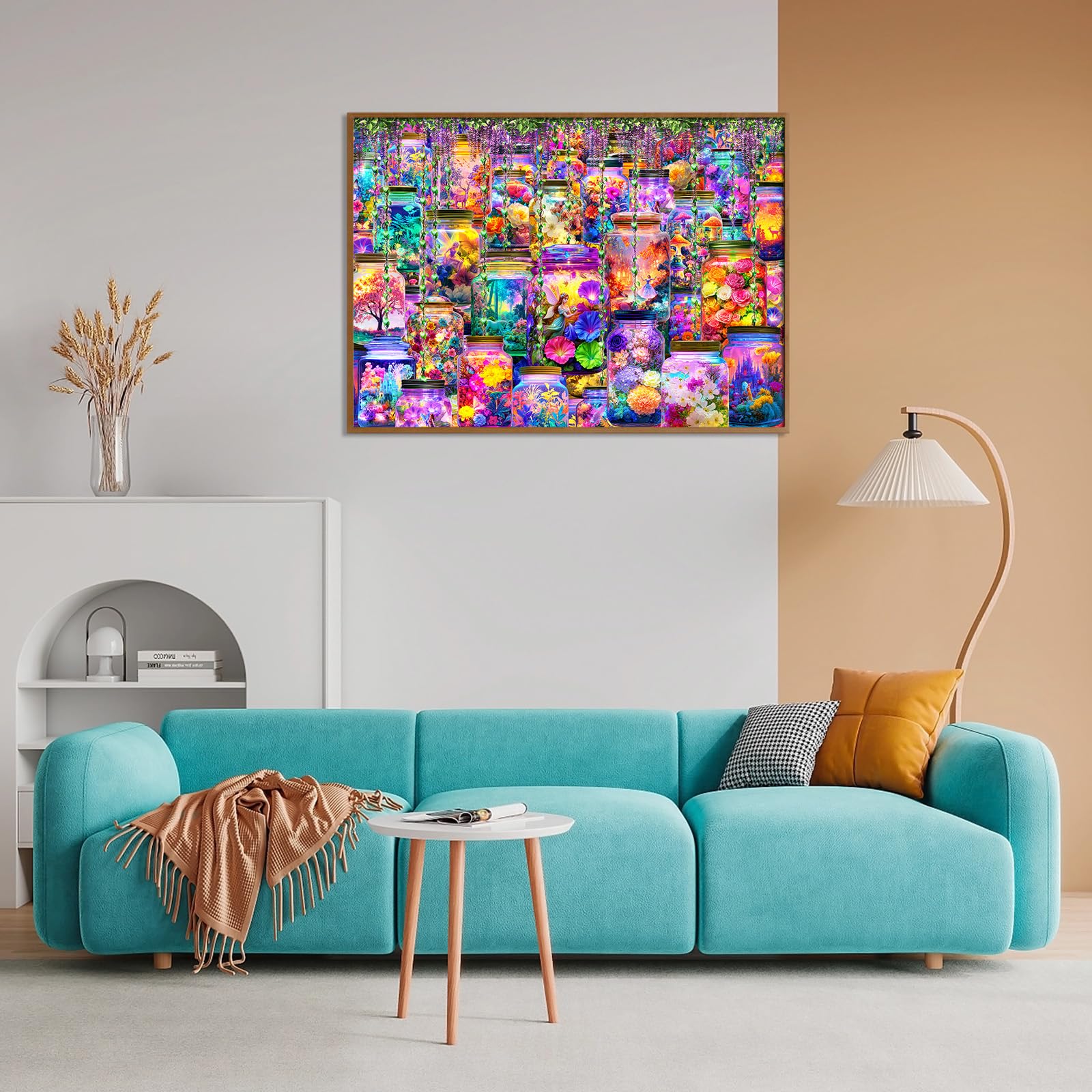 Enchanted Jarscape Jigsaw Puzzles for Adults 1000 Jigsaws Magical Jars World 1000 Piece Jigsaw Puzzles for Adults - Image 4