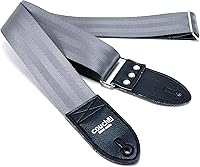 Vista 9 de Couch LA CORREA DE GUITARRA ORIGINAL DE CINTURÓN DE SEGURIDAD RECICLADO Fabricada en EE.UU. Correas de Guitarra (Todo Blanco)