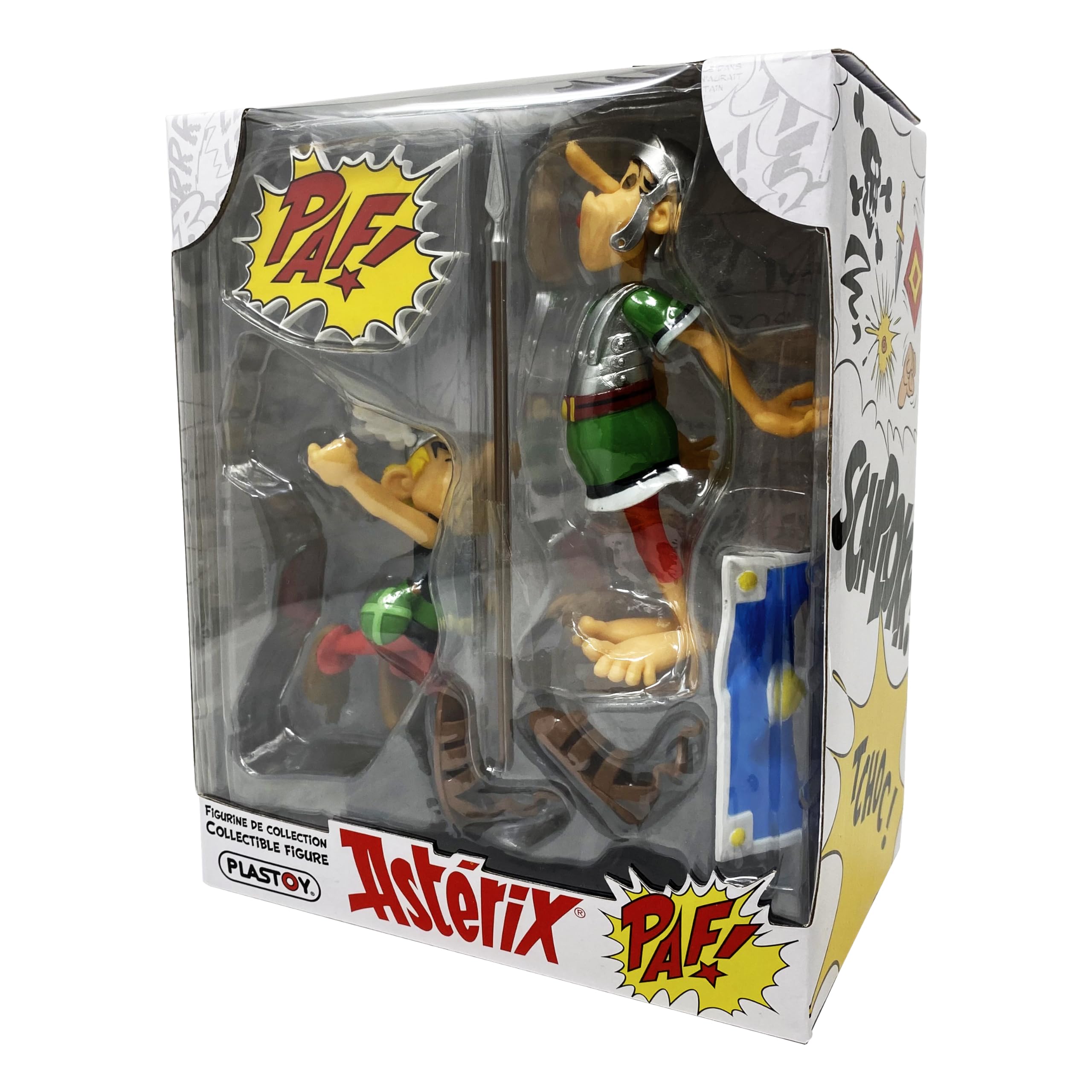 Plastoy Asterix Figur Asterix und der Legionär Paf! - Harz - 27 cm