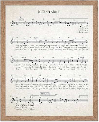 Miniatura 53 de Poster Master Póster de Noche Silenciosa – Impresión de partituras de canciones de Navidad – Arte de Partitura Musical – Regalo navideño para él,