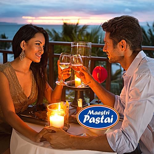 Miniatura 5 de Maestri Pastai, Gourmet Lumaconi Pasta italiana "pasta caracol cáscara", conchas de pasta grandes acanaladas, también conocida como pasta Lumache,