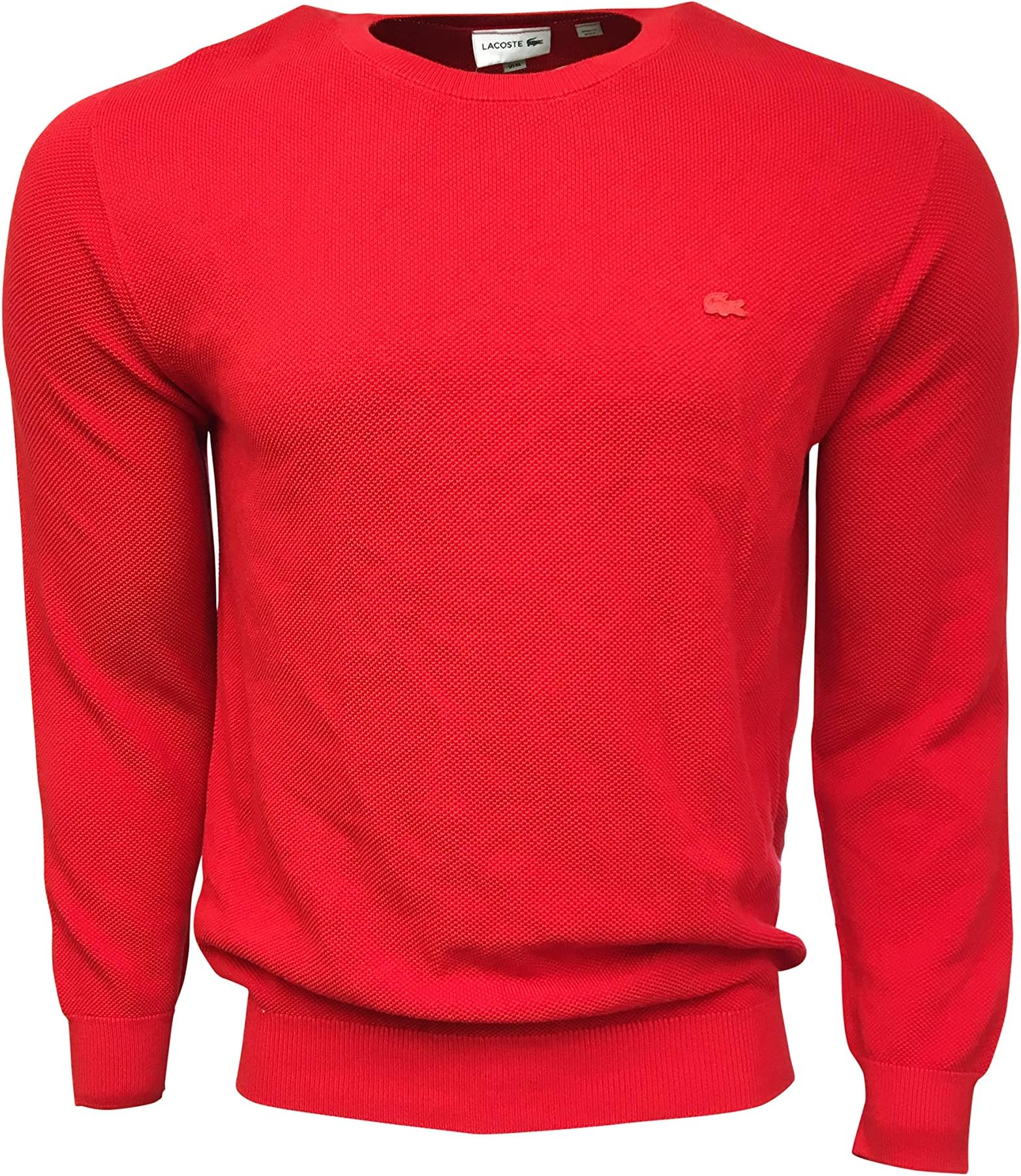 Men's Sweatshirt 100% Cotton AH4082 Red (X-Large)
