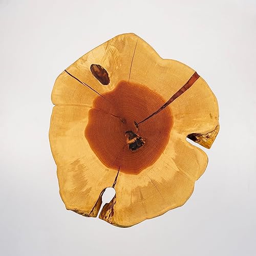 Miniatura 15 de Mesa auxiliar para sala de estar, mesa auxiliar de cedro rojo, mesa de centro rústica, decoración del hogar de madera, madera maciza recuperada