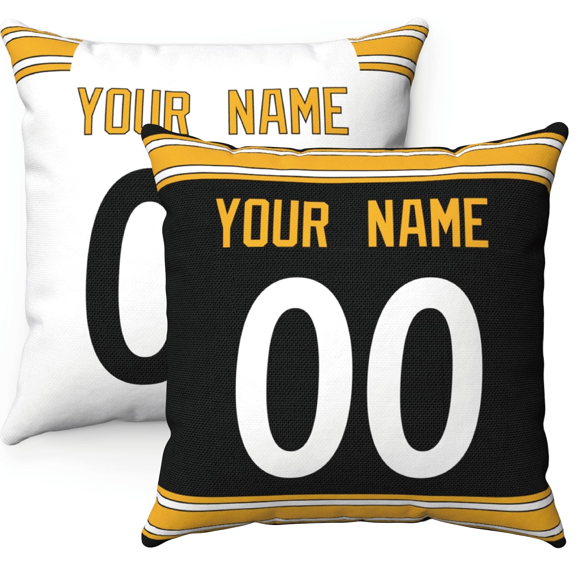 ANTKING 2 Pack Custom Throw Pillow Personalized Gifts for Men Women Boys