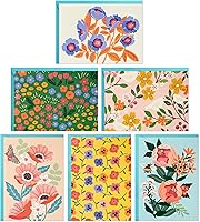 Hallmark Spring Floral Blank Note Cards Assortment: 24 Cards with Envelopes for Mother's Day, Birthdays, Easter, Thank Yous