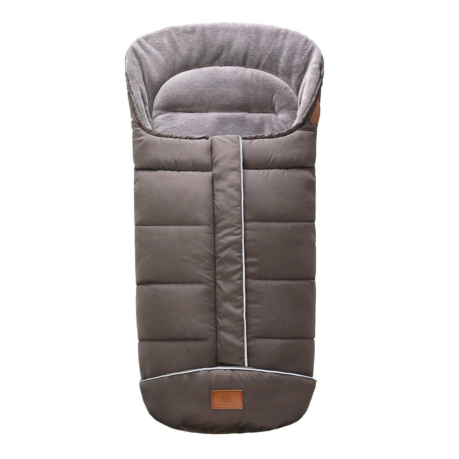 LAT Universal Footmuff for Prams Baby Winter Foot Muff Pram Waterproof and Windproof Universal Footmuff for Baby Car Seat Buggy A Dark Grey