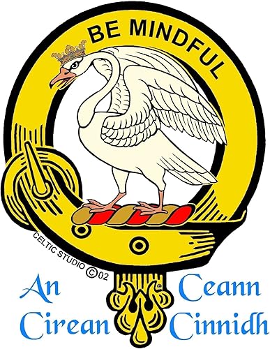 Miniatura 4 de Campbell (Calder) Scottish Clan Crest Badge Sporran