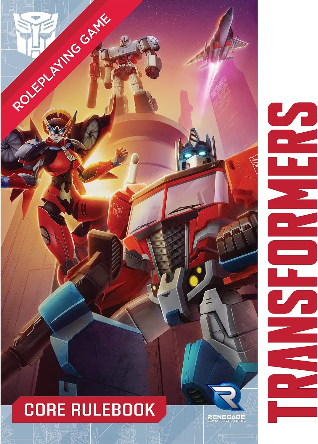 Renegade Game Studios Transformers RPG Core Rulebook - Tabletop Roleplay