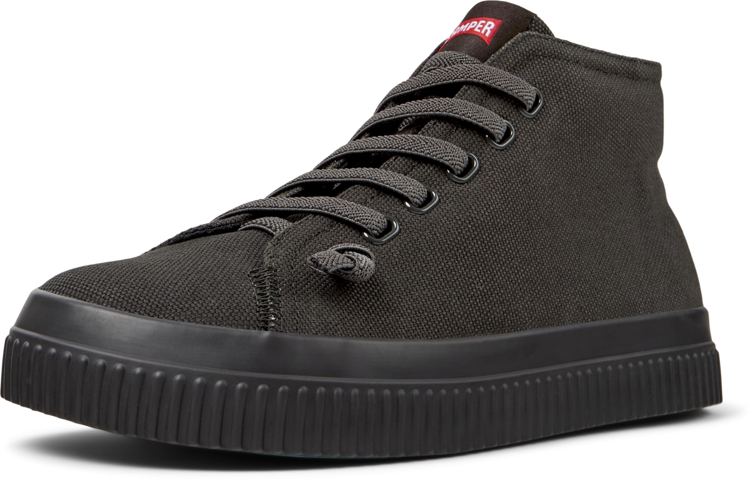Camper Women's Peu Roda K400742 Sneaker Bootie, Dark Grey 001, 4 UK