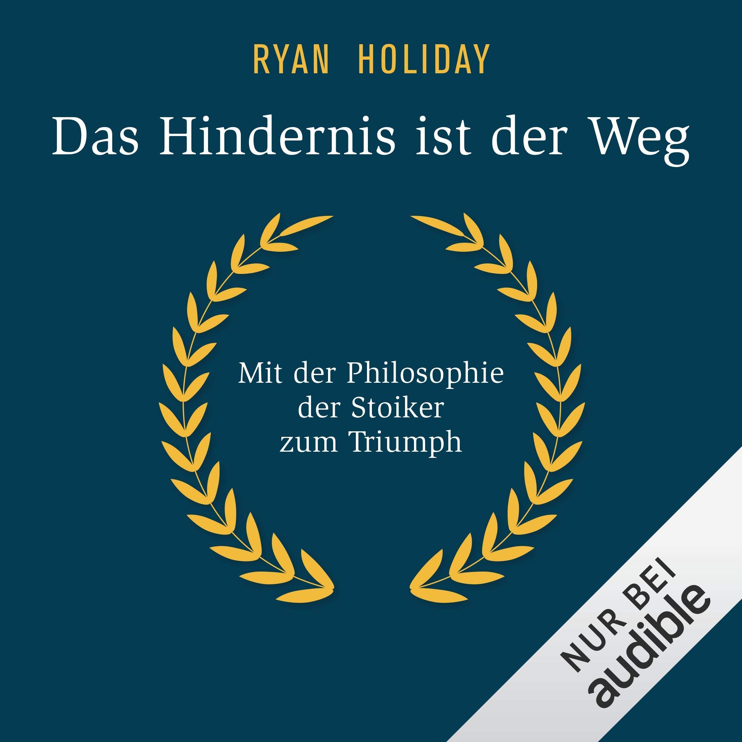 Cover art for Das Hindernis ist der Weg: Mit der Philosophie der Stoiker zum Triumph