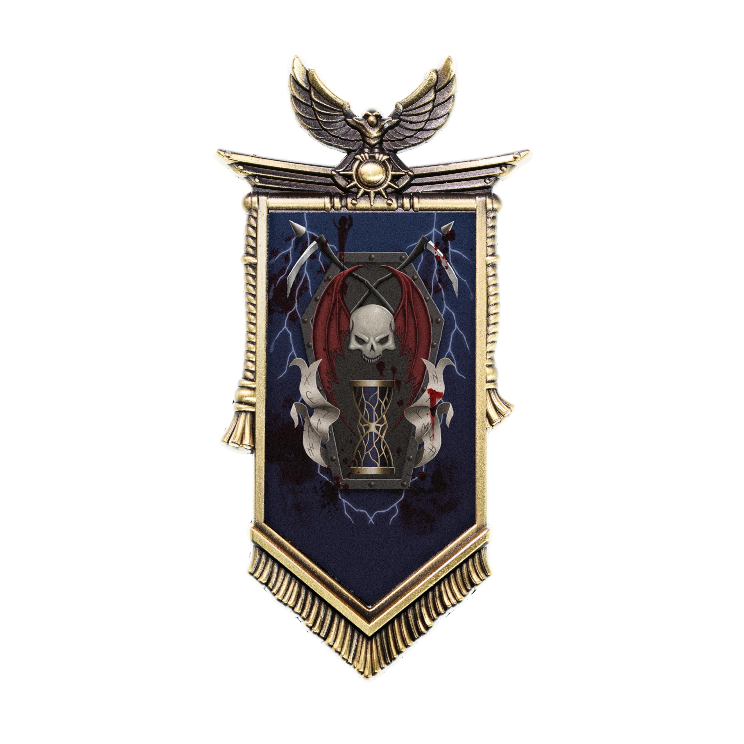 Starforged Warhammer 30K Horus Heresy Space Marine 2 Legion Fridge Magnet Chaos Official License Other-Night Lords I