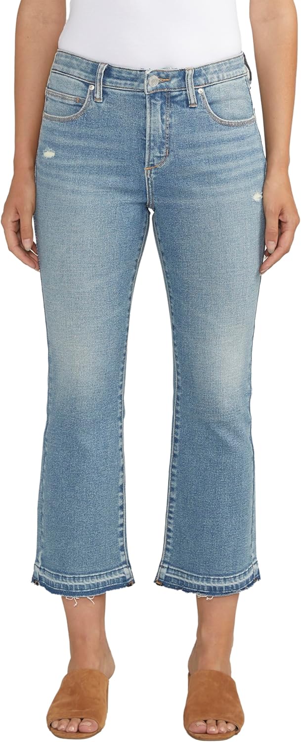 Jag Jeans Womens Eloise Mid Rise Bootcut Jeans