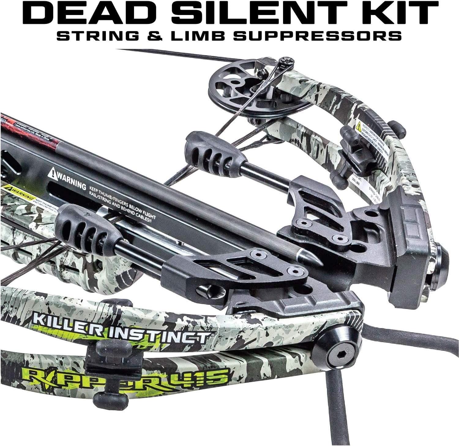Killer Instinct Crossbows Ripper 415 Crossbow Kit, CAMO