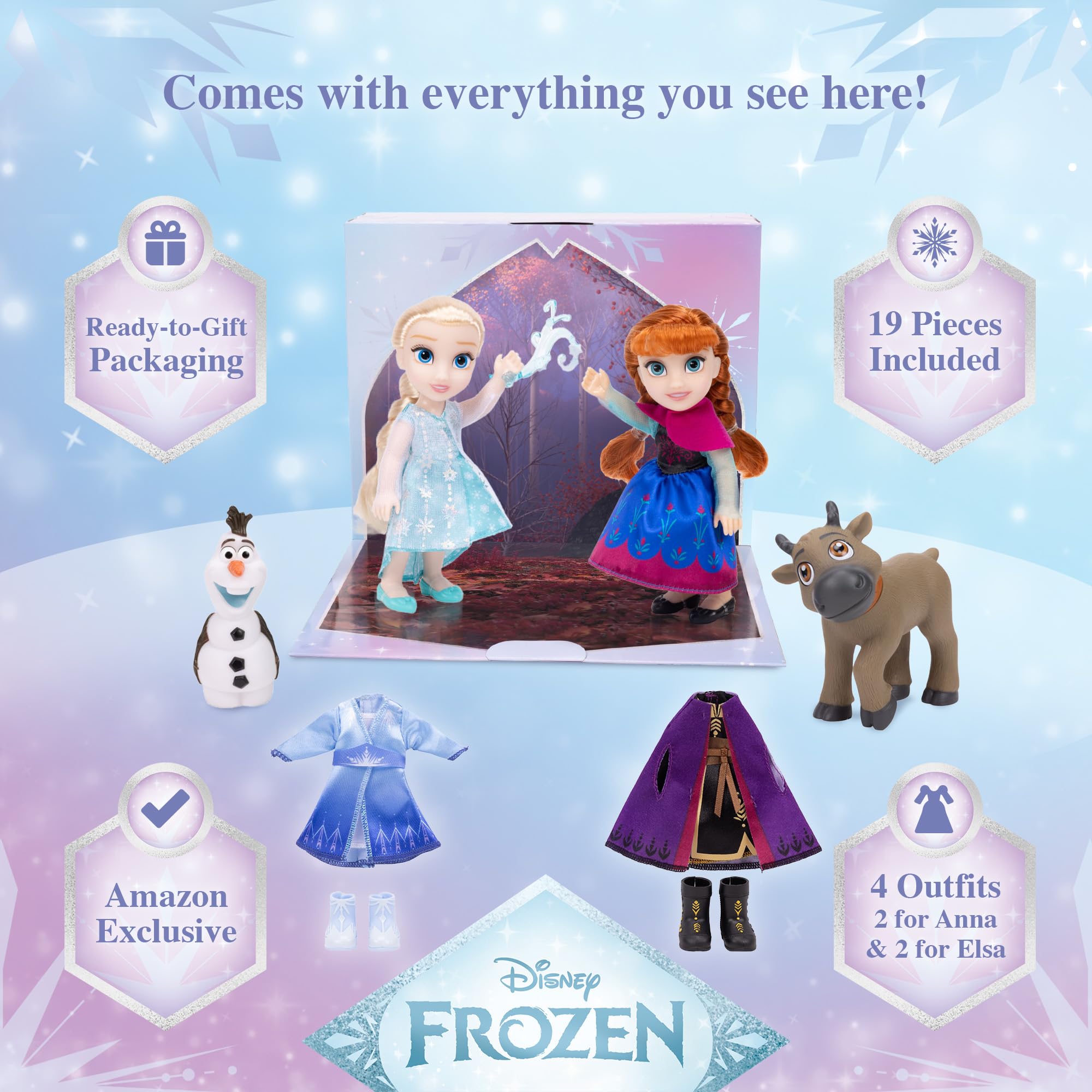 Amazon.co.jp: ディズニー アナと雪の女王 エルサ&アナ エクストラ