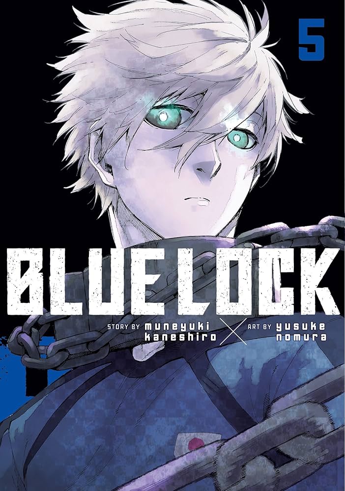 室内搬入設置無料 【英語版コミック】ブルーロック(1~5巻) BLUE LOCK