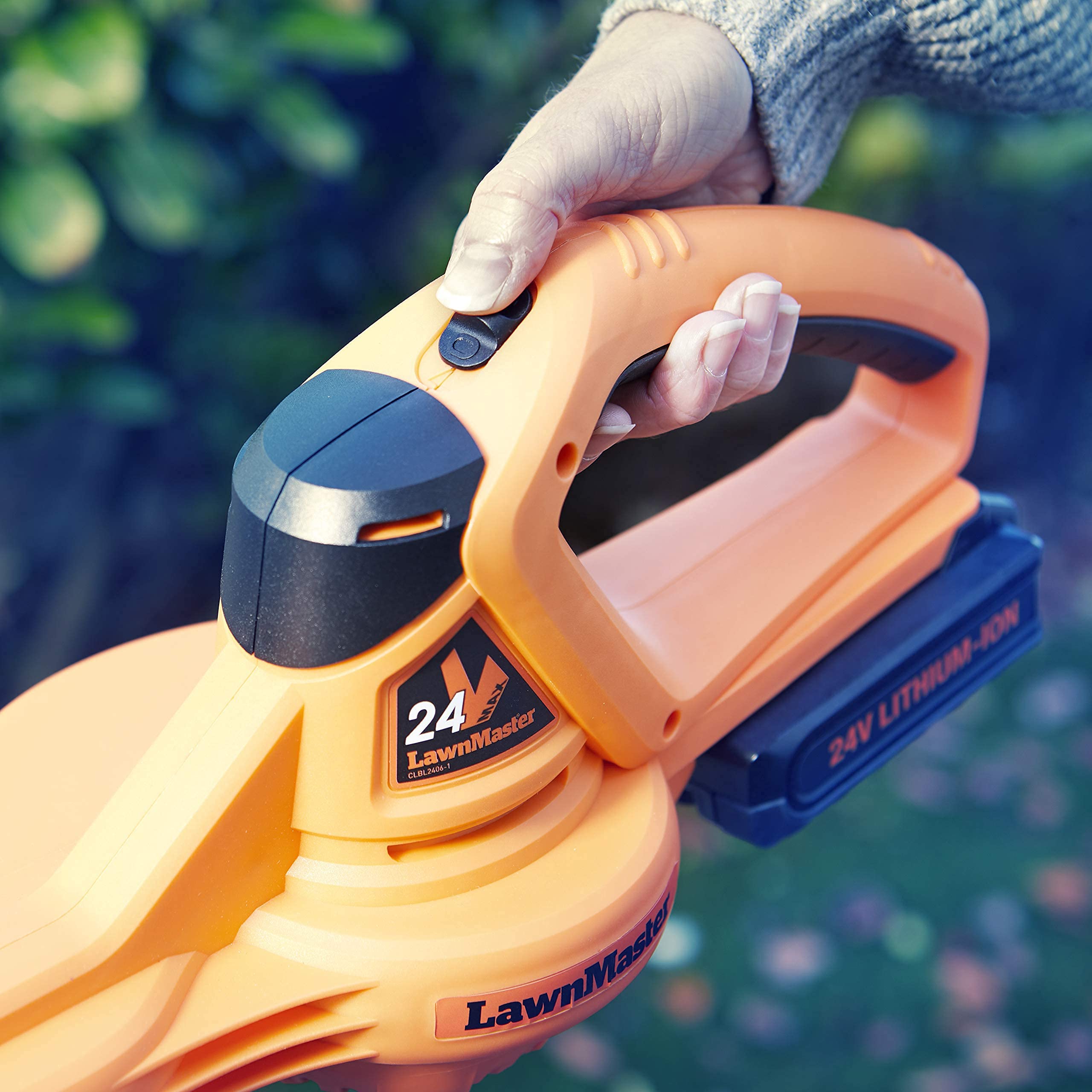 Souffleur Feuilles Mortes, 240 KM-H Souffleur Batterie Avec 2*21 V 4,0