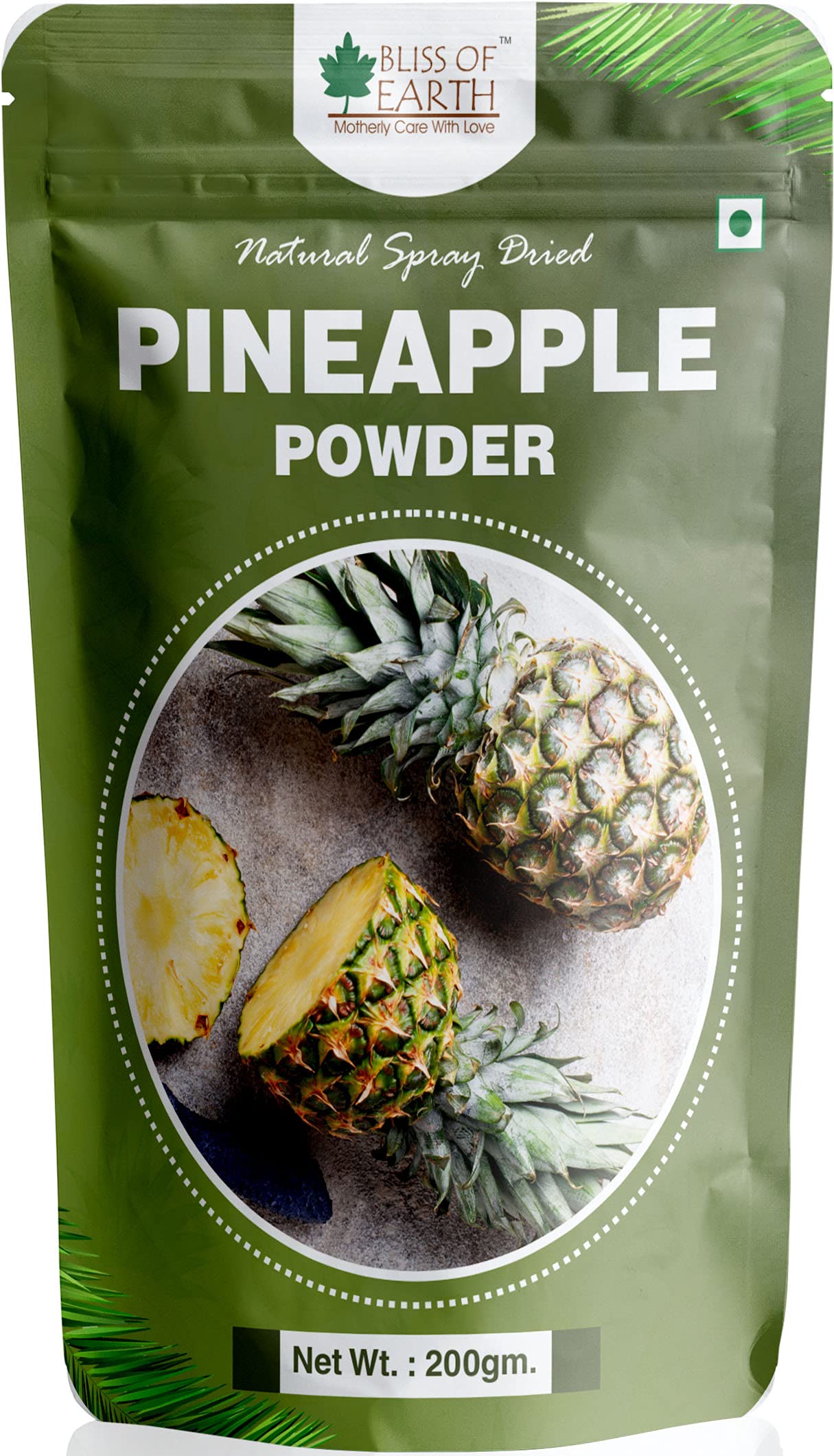 Bliss of Earth Pineapple Powder Natural Spray Dried Great for Juices, Jams, Cake, Ice Cream, & Energy Drinks (pineapple, 200) (B09H455332) Amazon Price History, Amazon Price Tracker