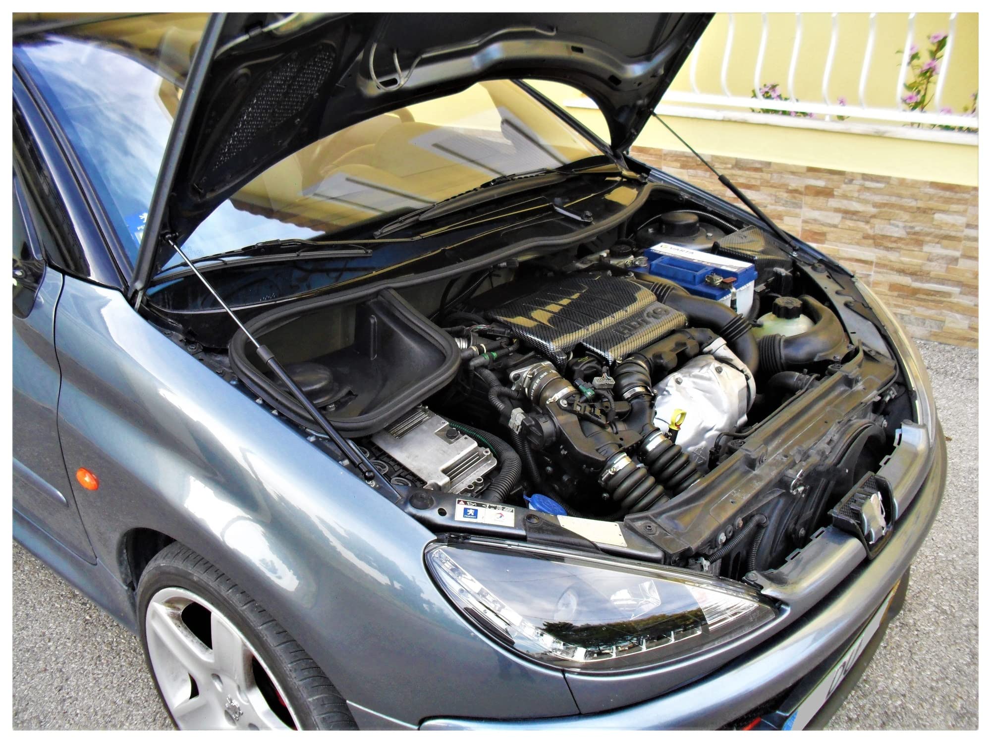 Amazon.co.jp: プジョー 206 206CC GTi 180 RC 1998-2016 フロント 