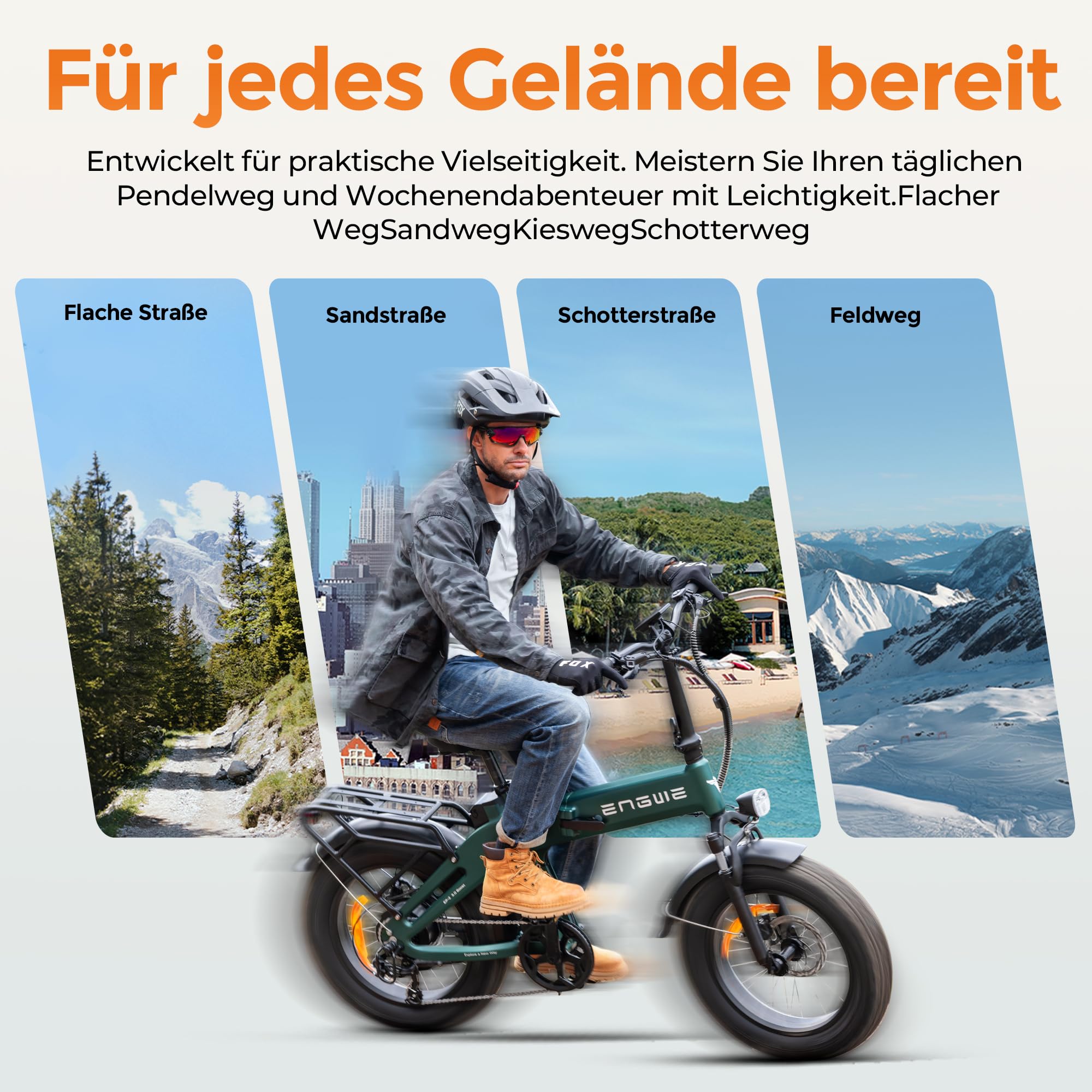 ENGWE EP-2 3.0 Boost Klappbares E-Bike, mit Bluetooth und APP, 3.5 Stunden Ladezeit und 48V 13.5Ah Verstecktem Akku für Bis zu 135KM, Drehmomentsensor und Hydraulischen Bremsen