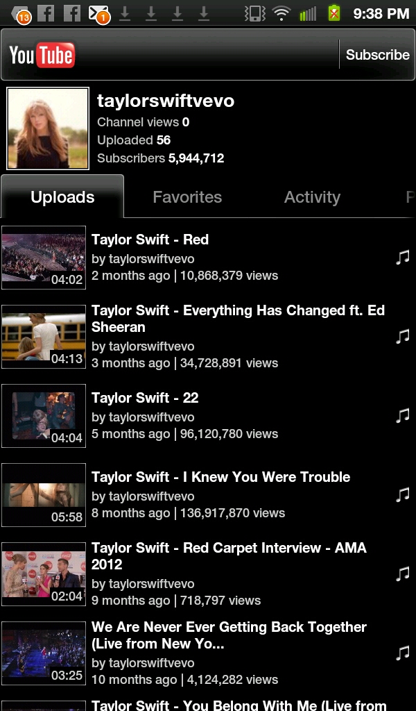 Top Music Video Channels App on the Amazon Appstore