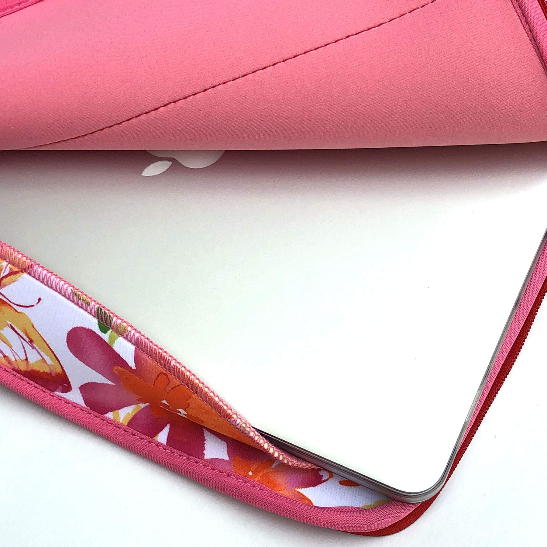 CAIT CHAPMAN HOME COLLECTION Spring Garden - Funda de neopreno para portátil