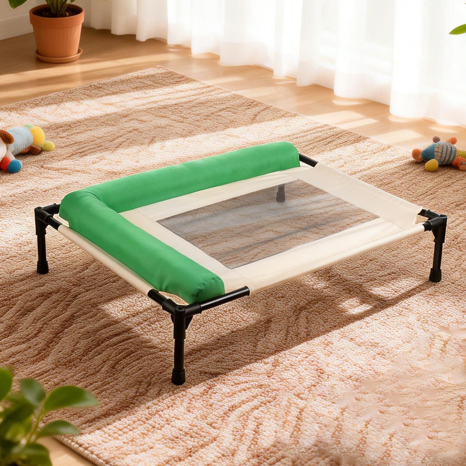 Cuccia Cani Rialzata Forniture Sonno Lavabili Portatili Animali | Cuccia Rialzata Confortevole Gatti per Razze Piccole Medie Casa Interni Esterni Giardino Cortile Campeggio Viaggio