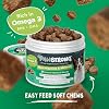 Multi-Vitamins & Minerals Soft Chew Dog Supplements – 21 Essential Nutrients for Daily Health, Energy, Joints, Skin & Coat with Omega 3 EPA & DHA – 120 Soft Chews