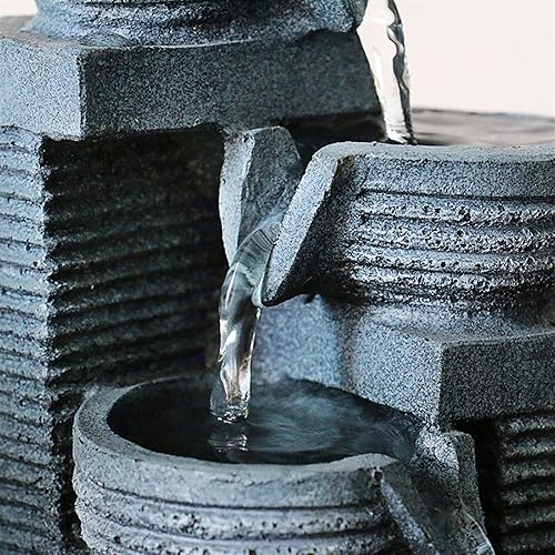 Miniatura 4 de Indoor Water Fountain Tabletop Fountains Office Flowing Water Lucky Fountain Simple Living Room Tabletop Fountain Feng Shui Ball TV Cabinet Desktop