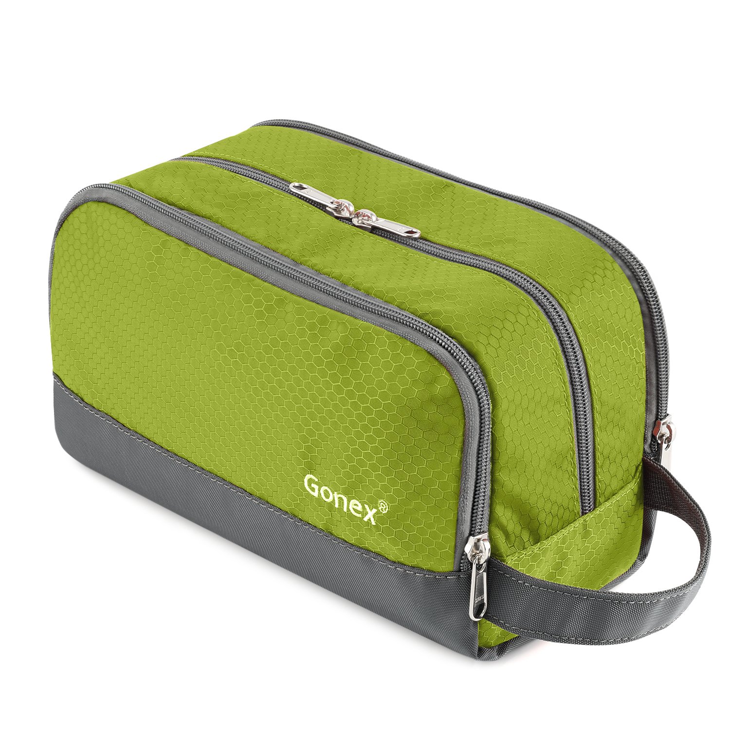 Gonex Travel Toiletry Bag Nylon, Shaving Bag Toiletry