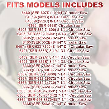 49-22-4146 Circular Saw Rip Fence Guide Kit Replaces 6405-6