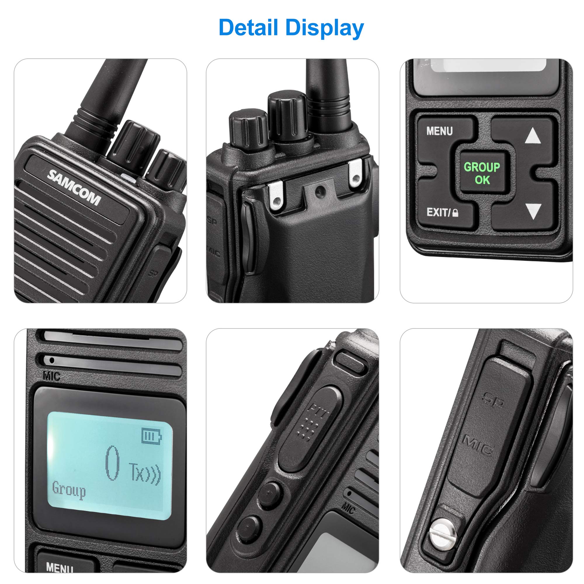 Buy FPCN10A 3000mAh Two Way Radios Long Range Walkie Talkies for