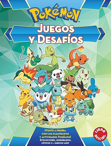 Pokémon. Actividades - Juegos y desafíos (Libro oficial): Ponte a prueba con los pasatiempos y actividades Pokémon