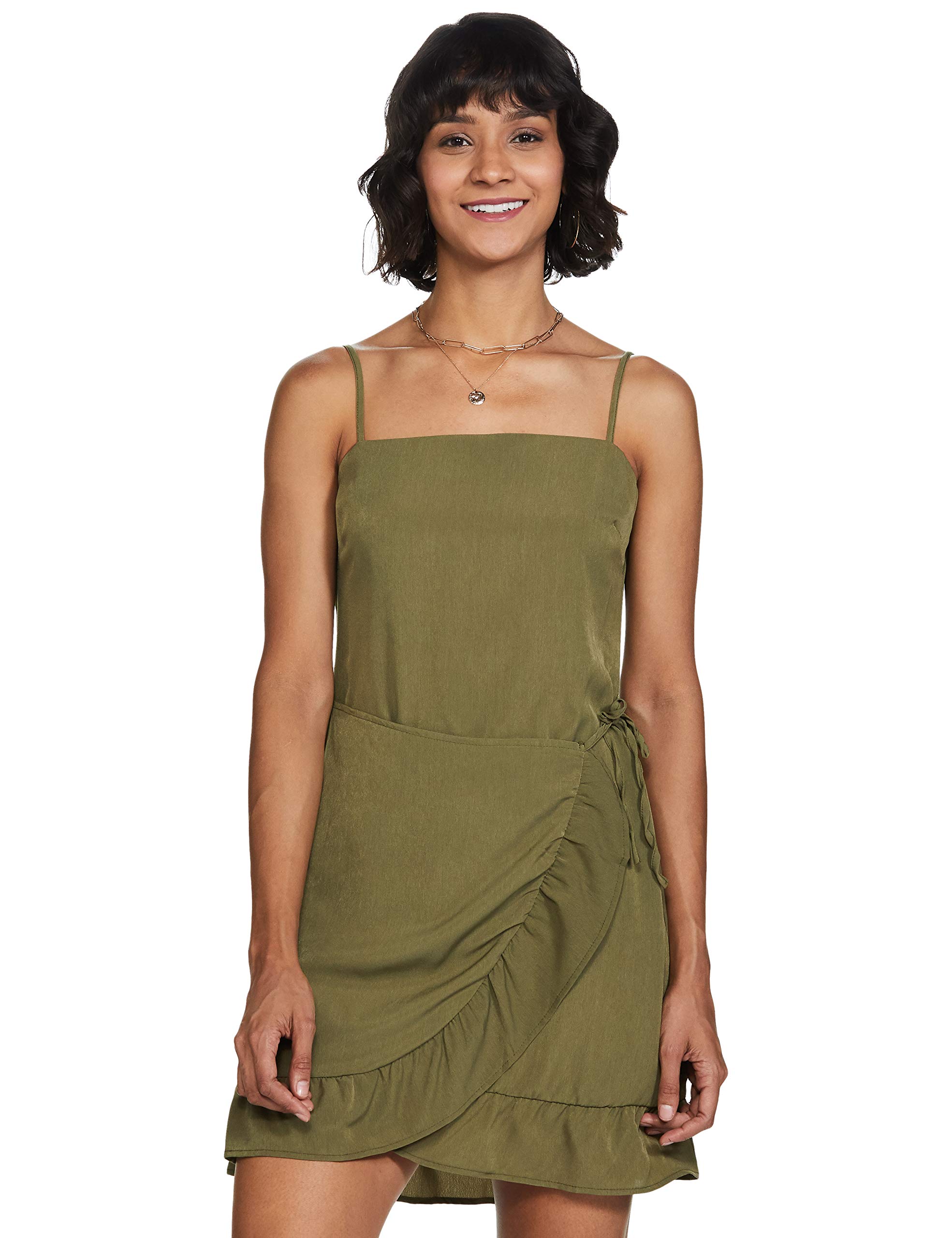 Women's Crepe Skater Mini Dress