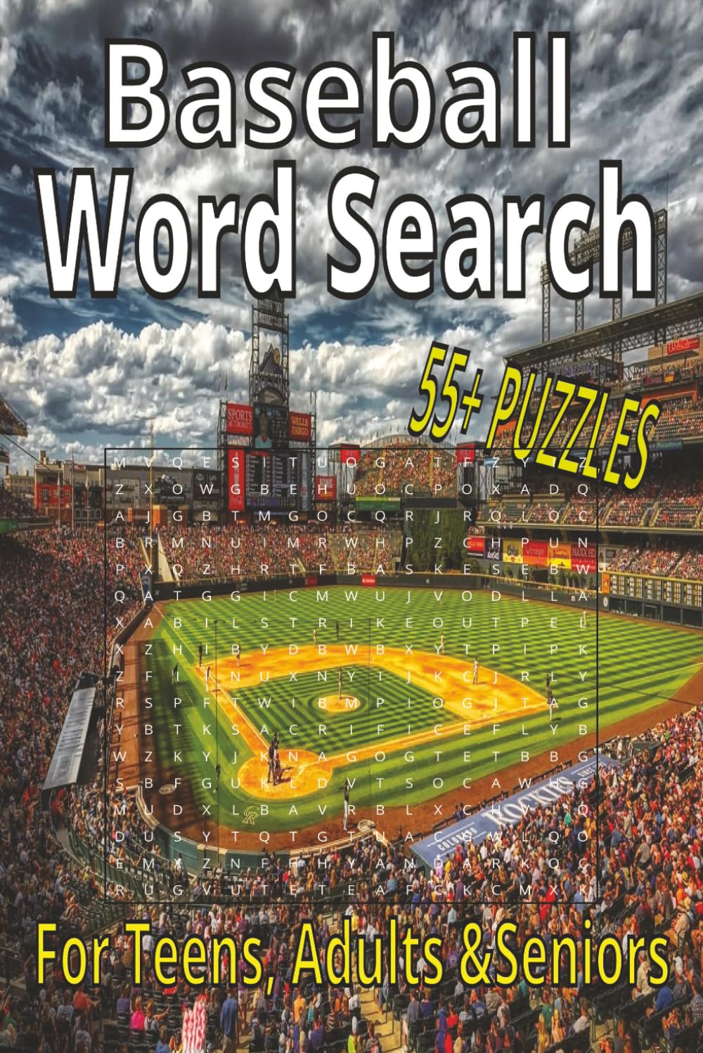 Baseball Word Search: Word Search with Easy to Read Print about Baseball, Activity Book, Players, Teams, Equipment, Legends, Rules : 6x9 inches: 55+ ... Holidays and Relaxation (Sports Word Search)