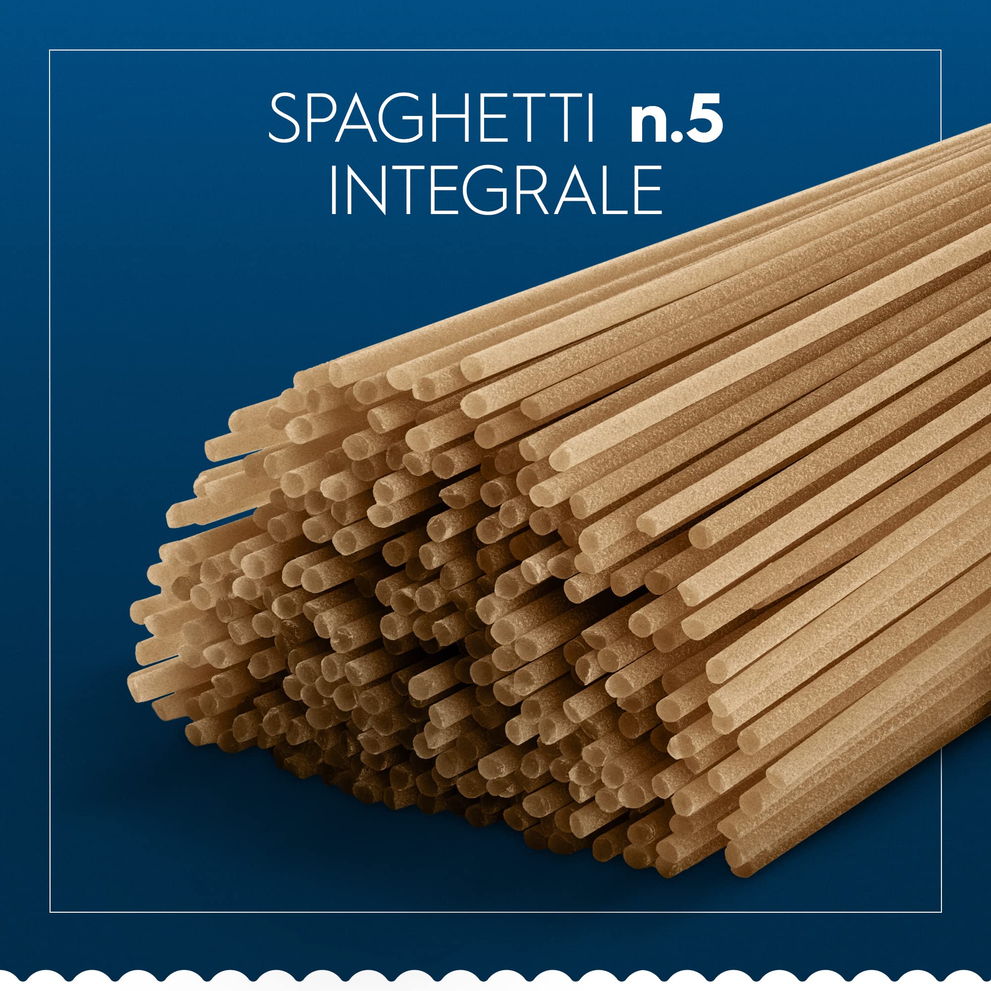 Barilla Vollkorn Pasta Spaghetti n. 5 Integrale, 15er Pack (15 x 1 kg) | Hochwertige Vollkorn Pasta für Professionals