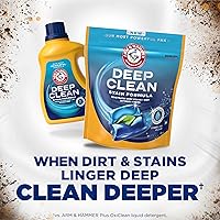Vista 3 de ARM & HAMMER Fórmula de Limpieza Profunda contra Manchas, Paquetes de Detergente para Ropa Power Paks, 21