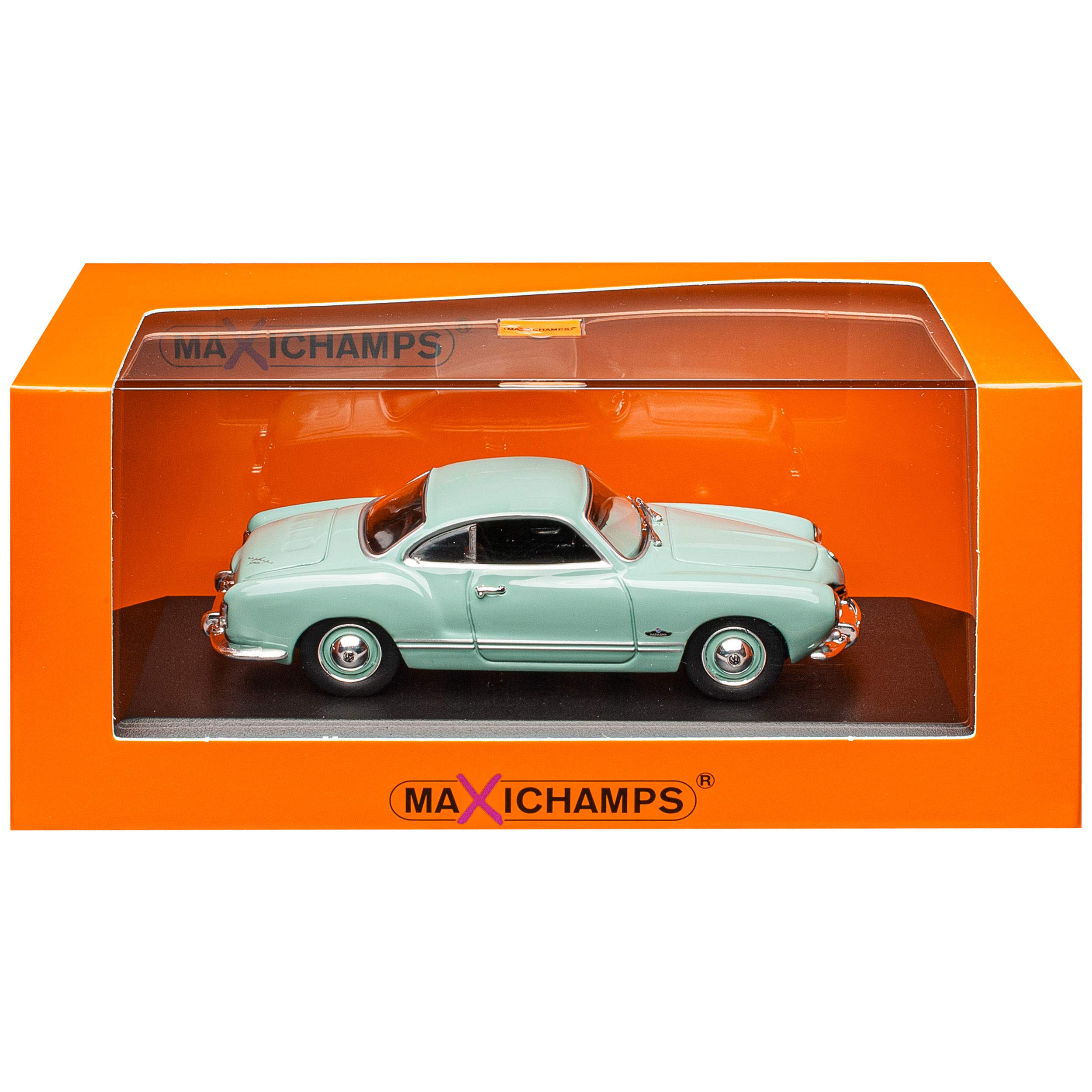 Modellino Welly Volkswagen Karmann Ghia Coupè Blu – Scala 1:34/1:39, Con Apertura Porte E Motore A Trazione