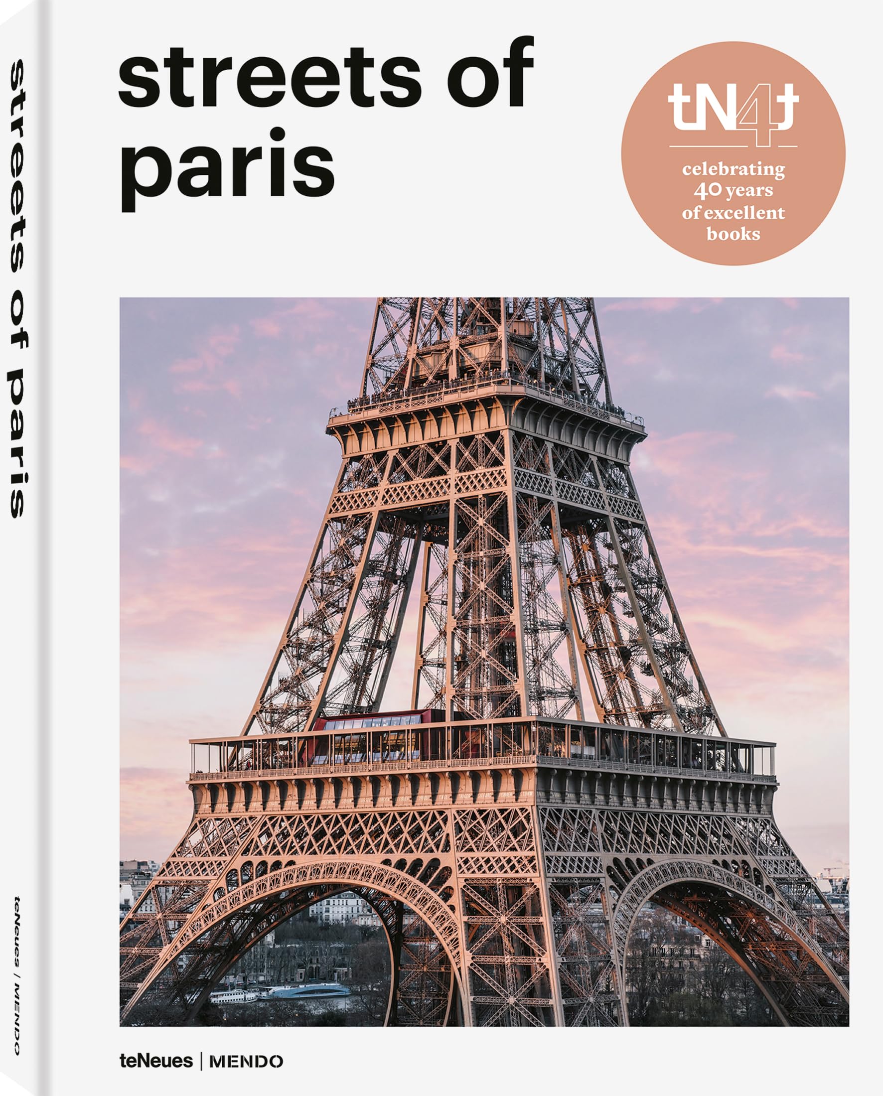 Streets of Paris by MENDO (Paperback Book)